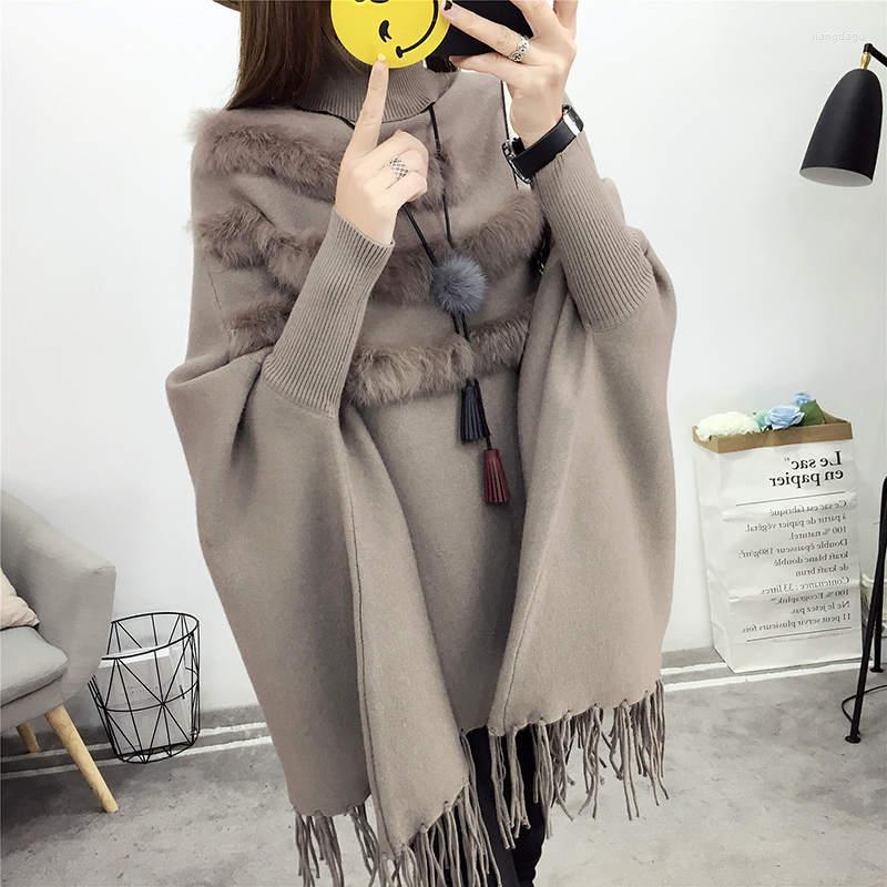 Women's Sweaters Bat Sleeve Tassel Pullover Turtleneck Sweater Women Autumn Winter Cloak Shawl Womens Plus Size Knit C5971, Khaki sweaters
Women's Sweaters Bat Sleeve Tassel Pullover Turtleneck Sweater Women Autumn Winter Cloak Shawl Womens Plus Size Knit C5971, Khaki sweaters