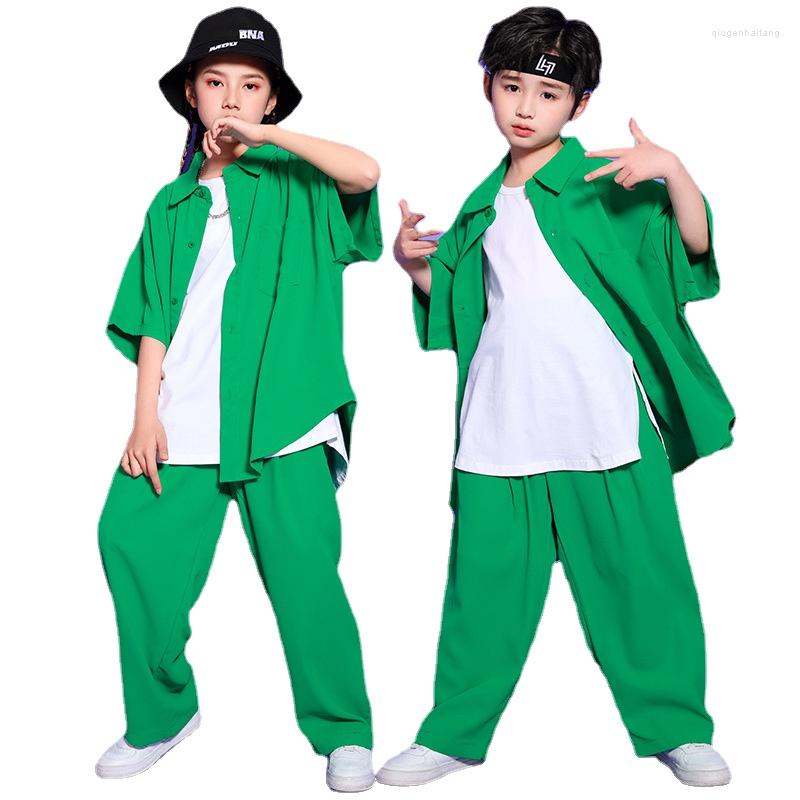 Clothing Sets Teenagers Boys Hip-hop Dance Set Summer Thin Kids School Costume 13 14 Years Suit For Girls Short-sleeved Shirt Pant 2 Pcs, Green 2 pcs
Clothing Sets Teenagers Boys Hip-hop Dance Set Summer Thin Kids School Costume 13 14 Years Suit For Girls Short-sleeved Shirt Pant 2 Pcs, Green 2 pcs
