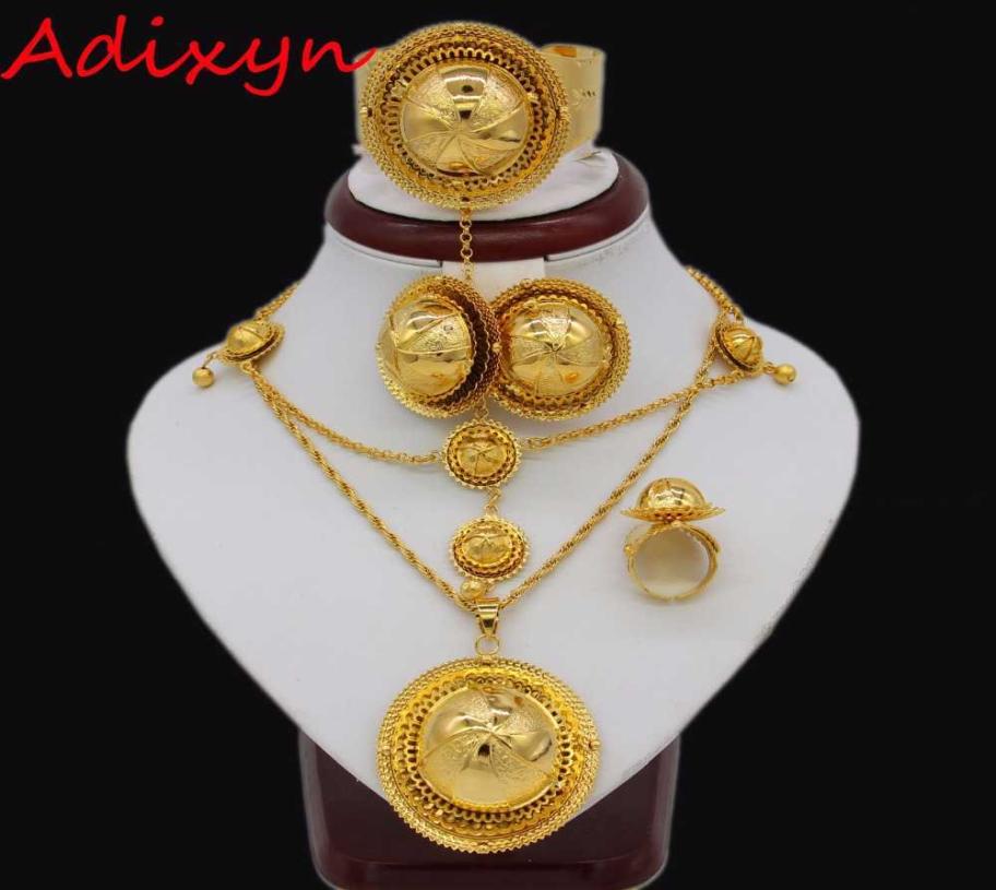 Adixyn Ethiopian Gold Color Jewelry Sets For Women AfricanNigeriaCongoSudan Eritrea Habesha Wedding Bridal Gifts H10224770965, White
Adixyn Ethiopian Gold Color Jewelry Sets For Women AfricanNigeriaCongoSudan Eritrea Habesha Wedding Bridal Gifts H10224770965, White