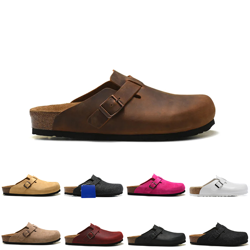 Top Fashion Outdoor Autumn Winter Boston Clogs Slippers Oiled Leather Bag Head Pull Suede Cork Sandals Platform Luxury Womens Mens Sliders Loafer Clog Casual Sandal, D181
Top Fashion Outdoor Autumn Winter Boston Clogs Slippers Oiled Leather Bag Head Pull Suede Cork Sandals Platform Luxury Womens Mens Sliders Loafer Clog Casual Sandal, D181