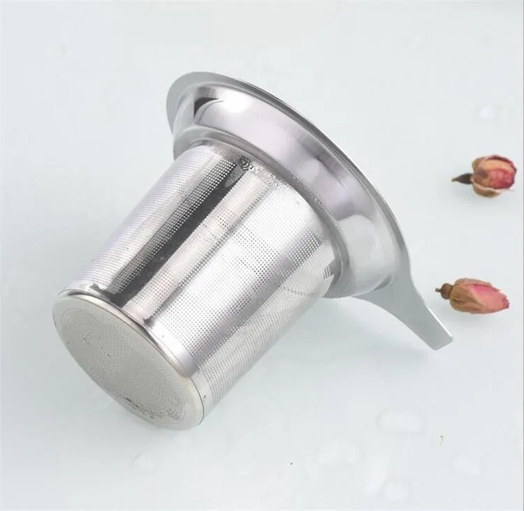 Mesh Infuser New Reusable Strainer Stainless Steel Teapot Loose Tea Leaf Spice Filter Items For Coffee Kitchen Tool DHL G0526 4.23 0718