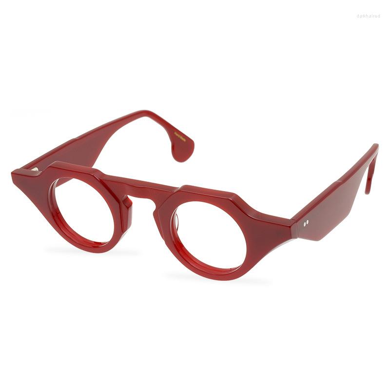 Sunglasses Frames Retro Euramerican Thick Wide Mutilcolor Matched Acetate Frame Small Round Style Unique Fashion Design Trend Vintage
Sunglasses Frames Retro Euramerican Thick Wide Mutilcolor Matched Acetate Frame Small Round Style Unique Fashion Design Trend Vintage