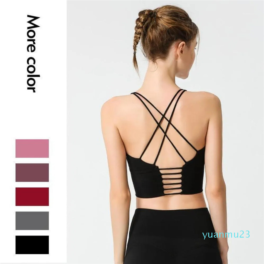 Gym Clothing Seamless Push Up Unwired Sports Bra For Women Backless 2021 Yoga Woman Top Bras Female Underwear Padded Fitness, Brown
Gym Clothing Seamless Push Up Unwired Sports Bra For Women Backless 2021 Yoga Woman Top Bras Female Underwear Padded Fitness, Brown