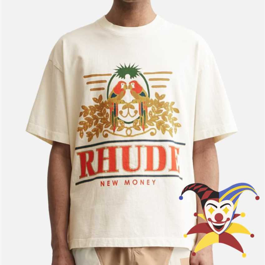 Men's Hoodies Sweatshirts Parrot Print Rhude T-shirt Men Woman Oversized Loose Top Tees, 26
Men's Hoodies Sweatshirts Parrot Print Rhude T-shirt Men Woman Oversized Loose Top Tees, 26