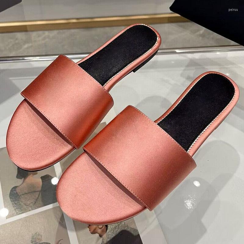 Slippers Peep Toe Women Flat High Quality Silk With Female Runway Designer Outwear Fashion Summer Vacation Beach, Red as show
Slippers Peep Toe Women Flat High Quality Silk With Female Runway Designer Outwear Fashion Summer Vacation Beach, Red as show