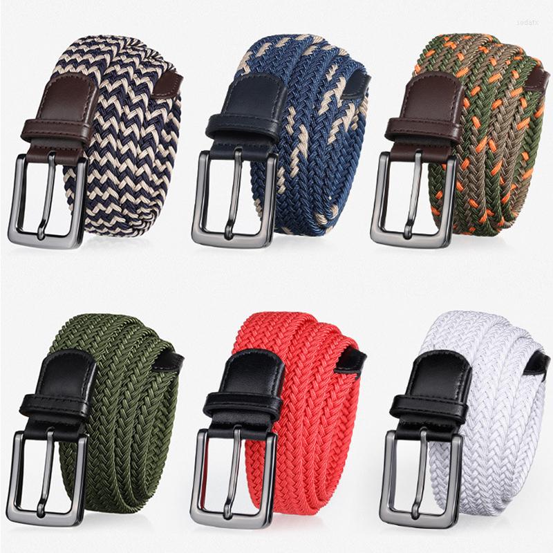 Belts Man's Elastic Belt Fashion For Pants Trouser High Quality Male Straps Canvas Casual Stretch Braided Working DT001, Black
Belts Man's Elastic Belt Fashion For Pants Trouser High Quality Male Straps Canvas Casual Stretch Braided Working DT001, Black