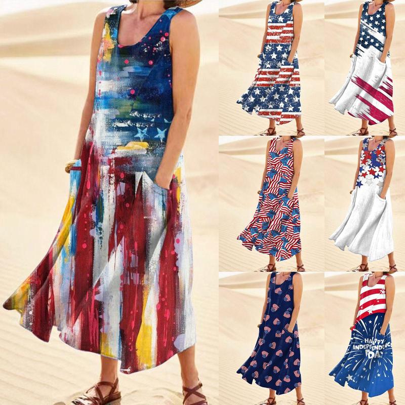 Casual Dresses Maxi Dress For Women Summer Linen Tank Sleeveless Loose Crew Neck With Pockets Vestidos Skinny Elegant, Blue
Casual Dresses Maxi Dress For Women Summer Linen Tank Sleeveless Loose Crew Neck With Pockets Vestidos Skinny Elegant, Blue