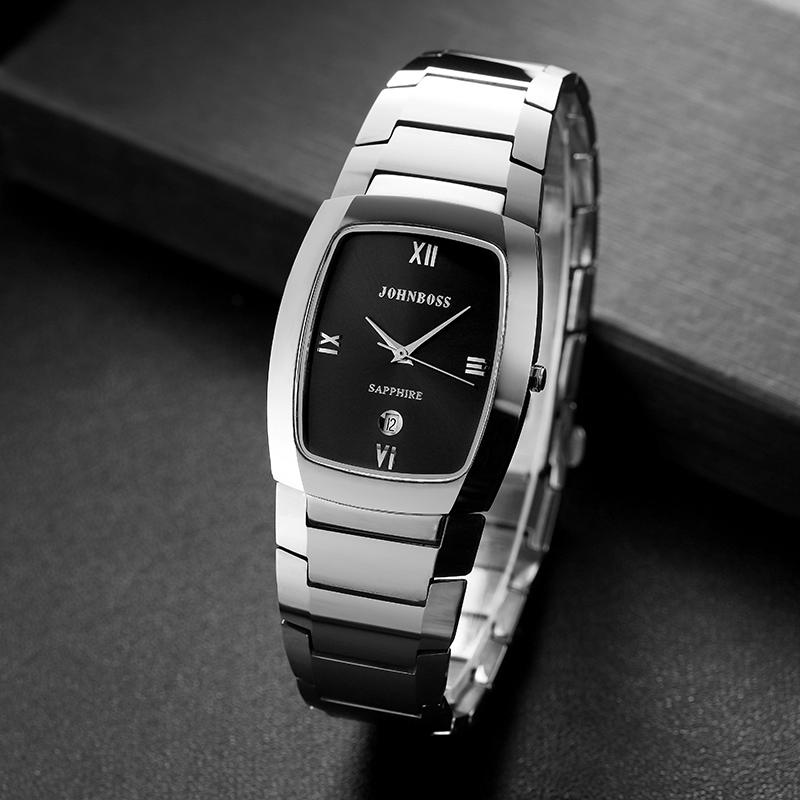 Wristwatches John Boss Square Tungsten Business Watch Man Tonneau Old Fashion Simple And Causal Women Sapphire Ronda Movement Couple, Gray women 20mm
Wristwatches John Boss Square Tungsten Business Watch Man Tonneau Old Fashion Simple And Causal Women Sapphire Ronda Movement Couple, Gray women 20mm