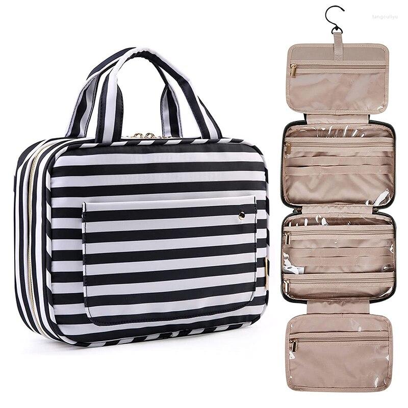 Cosmetic Bags Waterproof Men And Women Toiletry Makeup Kits With Hooks Portable Storage Set Travel Stain Proof, Black
Cosmetic Bags Waterproof Men And Women Toiletry Makeup Kits With Hooks Portable Storage Set Travel Stain Proof, Black