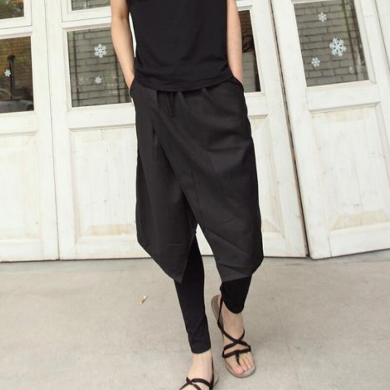 Men's Pants Summer Men's Fashion Personality Custom Plus Size All-match Costumes Fake Two-piece Culottes 27-42, Black
Men's Pants Summer Men's Fashion Personality Custom Plus Size All-match Costumes Fake Two-piece Culottes 27-42, Black
