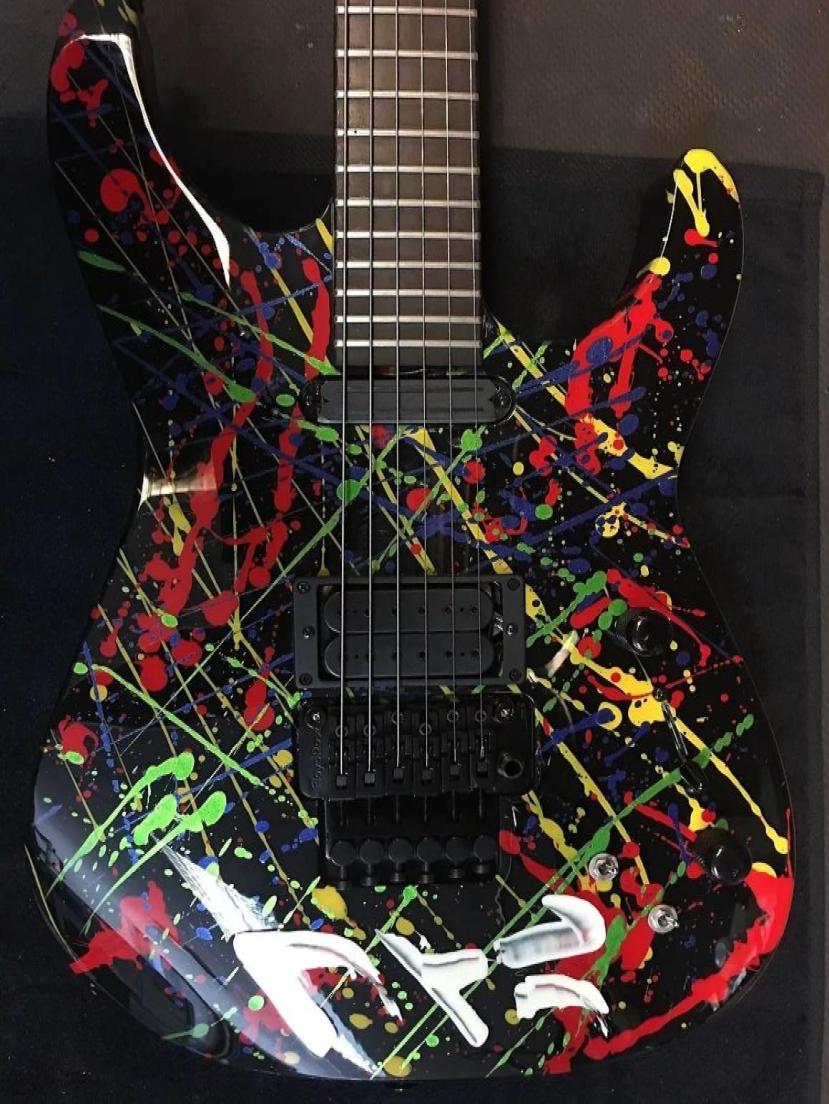 Rare PC1 Signed 30th Anniversary Phil Collen Splatter Hand Painted Electric Guitar Floyd Rose Tremolo Bridge Black Hardware3974561
Rare PC1 Signed 30th Anniversary Phil Collen Splatter Hand Painted Electric Guitar Floyd Rose Tremolo Bridge Black Hardware3974561