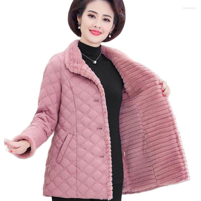Women's Trench Coats Middle-Aged Mother Winter Clothing Ladies Jacket Add Velvet Female Outerwear Extravagance Keep Warm Cotton, Pink
Women's Trench Coats Middle-Aged Mother Winter Clothing Ladies Jacket Add Velvet Female Outerwear Extravagance Keep Warm Cotton, Pink