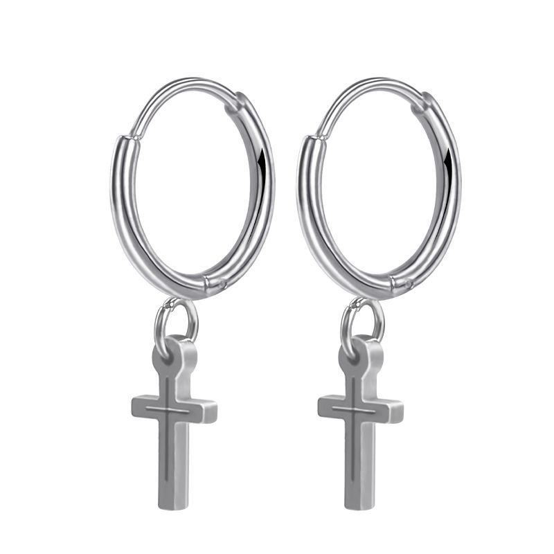 Explosive stainless steel round wire earrings, personalized earrings titanium steel earrings, geometric earrings
Explosive stainless steel round wire earrings, personalized earrings titanium steel earrings, geometric earrings