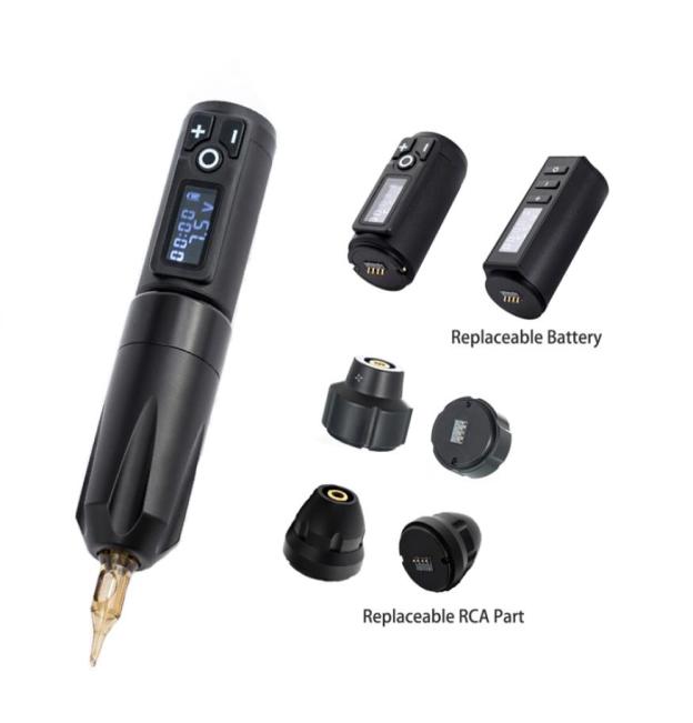 Wireless Tattoo Battery Pen Rotary Machine Gun Replaceable Good Motor Digital Display Tattoo Kit Permanent Makeup Pen4466936
Wireless Tattoo Battery Pen Rotary Machine Gun Replaceable Good Motor Digital Display Tattoo Kit Permanent Makeup Pen4466936