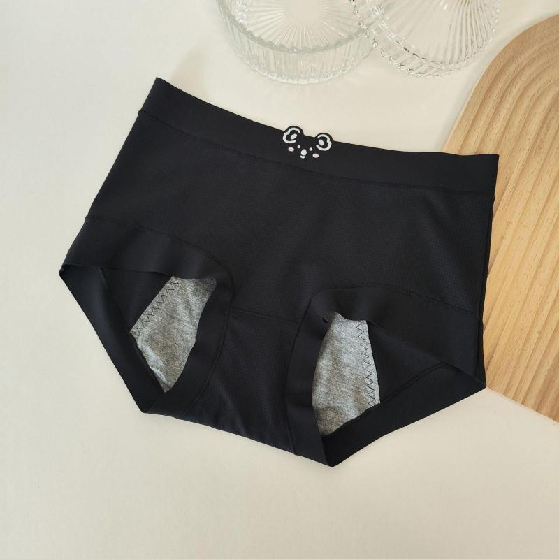 Women's Panties Women's Anti Side Leakage Ice Silk Seamless Mid Waist Menstrual Underwear Bag Hip Skin Friendly Nude Briefs Lace, Beige
Women's Panties Women's Anti Side Leakage Ice Silk Seamless Mid Waist Menstrual Underwear Bag Hip Skin Friendly Nude Briefs Lace, Beige