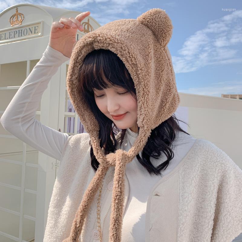 Berets Year Winter Hats For Women Beanie Plush Solid Color Cap Korean Warm Bonnet Femme Windproof Self-timer Props Girl
Berets Year Winter Hats For Women Beanie Plush Solid Color Cap Korean Warm Bonnet Femme Windproof Self-timer Props Girl