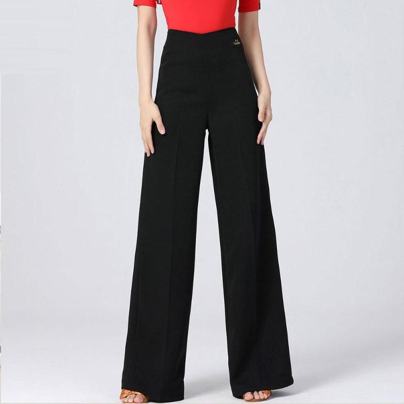 Stage Wear X179 Dance Pants Ballroom Dancing Wide-leg Latin Trousers High Waist Waltz Costumes, Blue
Stage Wear X179 Dance Pants Ballroom Dancing Wide-leg Latin Trousers High Waist Waltz Costumes, Blue