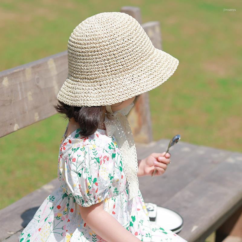 Hair Accessories Baby Lace Tied Straw Hat Children's Sun Spring And Summer Girl Cap Beach Children, 1-3 yearscream color
Hair Accessories Baby Lace Tied Straw Hat Children's Sun Spring And Summer Girl Cap Beach Children, 1-3 yearscream color