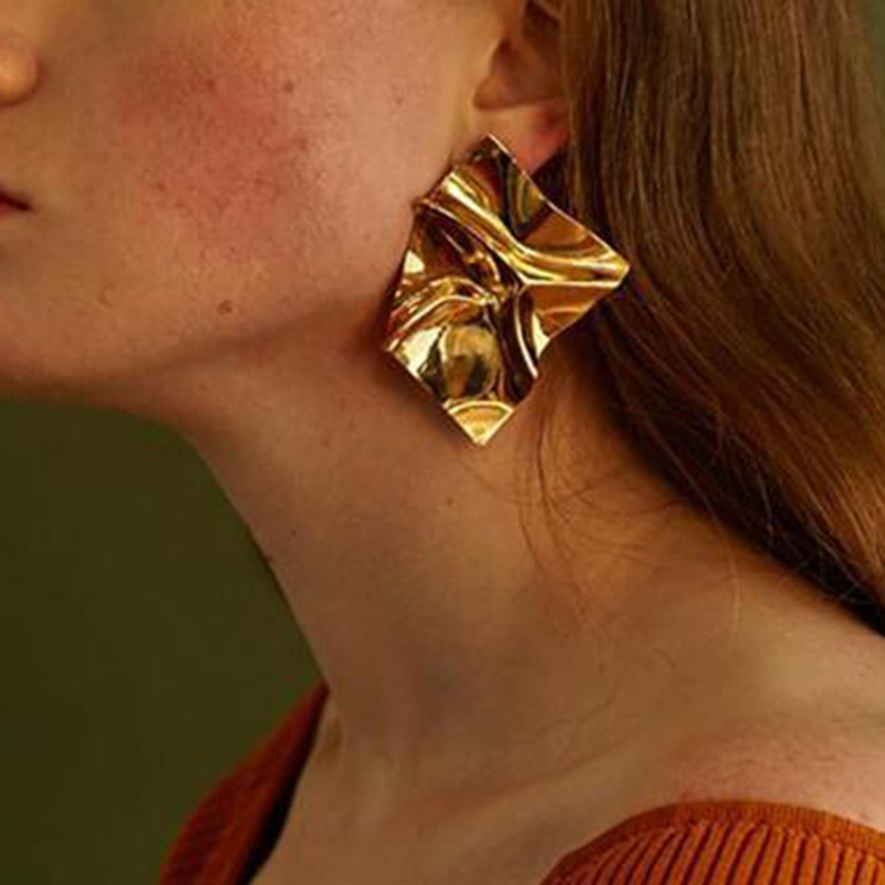 New Gold Color Clip Earrings for Women Geometric Non Pierced Statement Earrings Fashion Party Jewelry Gift
New Gold Color Clip Earrings for Women Geometric Non Pierced Statement Earrings Fashion Party Jewelry Gift
