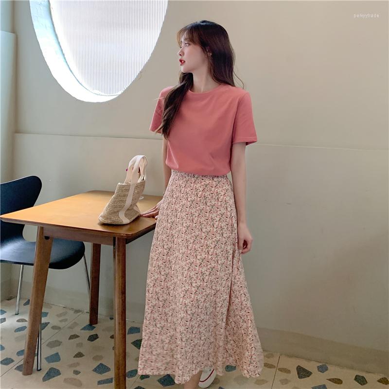 Skirts Long Skirt Floral Female Summer High Waist Slimming A-line Mid-length Student Age Reduction All-match, Floral skirt
Skirts Long Skirt Floral Female Summer High Waist Slimming A-line Mid-length Student Age Reduction All-match, Floral skirt