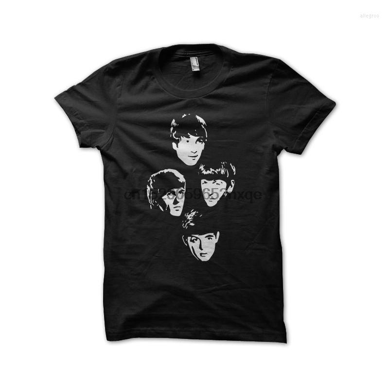 Men' T Shirts Men Shirt Black Tee The Beattles Tshirts Women T-Shirt, Men-darkpurple