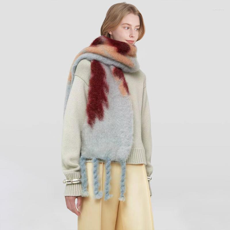 Scarves Solid Casual Handmade Tassel Scarfs Soft Cashmere Scarf Women's Winter Warm Neckerchief Length Thicken Muffler
Scarves Solid Casual Handmade Tassel Scarfs Soft Cashmere Scarf Women's Winter Warm Neckerchief Length Thicken Muffler