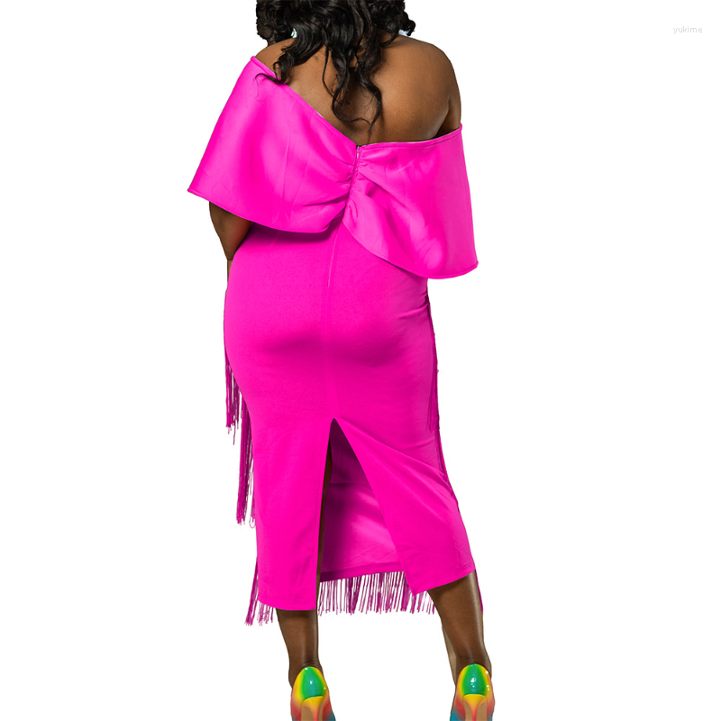 Ethnic Clothing African Dress For Women Tassels V-Neck Off The Shoulder Backless Daily Evening Party Long Maxi Dresses 2023 Summer
Ethnic Clothing African Dress For Women Tassels V-Neck Off The Shoulder Backless Daily Evening Party Long Maxi Dresses 2023 Summer