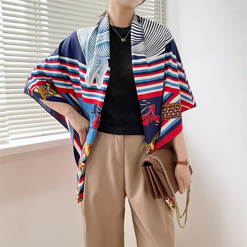 Scarves Silk Square Scarf Women Vintage Print Bag Head Band Fashion Lady Hair Shawl And Wrap Female Neckerchief Hijab
Scarves Silk Square Scarf Women Vintage Print Bag Head Band Fashion Lady Hair Shawl And Wrap Female Neckerchief Hijab