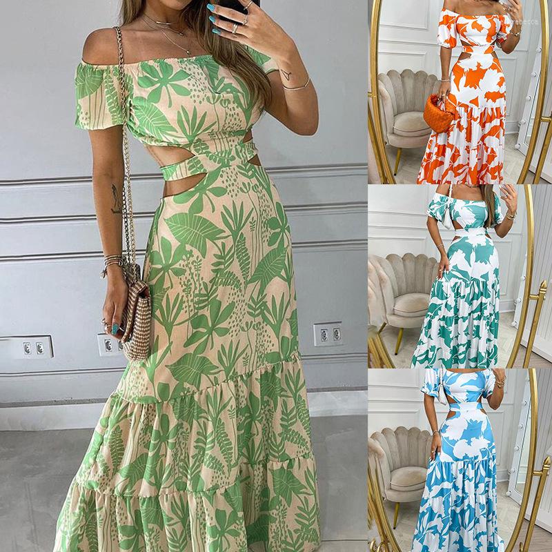 Party Dresses Floor Length Summer Sexy Bohemian Holiday One Shoulder Dress Short Sleeve Open Waist Printed Loose Long Skirt Women's, Blue
Party Dresses Floor Length Summer Sexy Bohemian Holiday One Shoulder Dress Short Sleeve Open Waist Printed Loose Long Skirt Women's, Blue