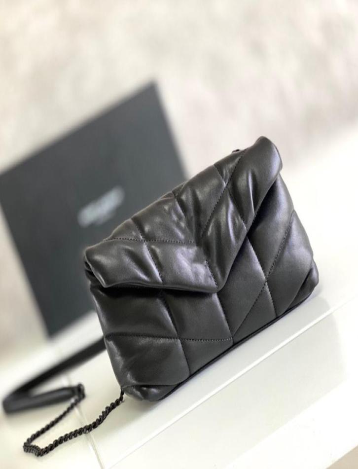 Loulou Puffer Mini Genuine Leather Crossbody Bag Black Super Soft 23cm Three Gold Silver Black Hardware Designer Lady Purses2089996
Loulou Puffer Mini Genuine Leather Crossbody Bag Black Super Soft 23cm Three Gold Silver Black Hardware Designer Lady Purses2089996