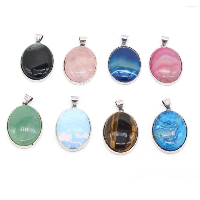 Pendant Necklaces Natural Stone Opal Tiger Eye Rose Quartz Alloy Oval For Jewelry Making DIY Necklace Accessories Gift
Pendant Necklaces Natural Stone Opal Tiger Eye Rose Quartz Alloy Oval For Jewelry Making DIY Necklace Accessories Gift