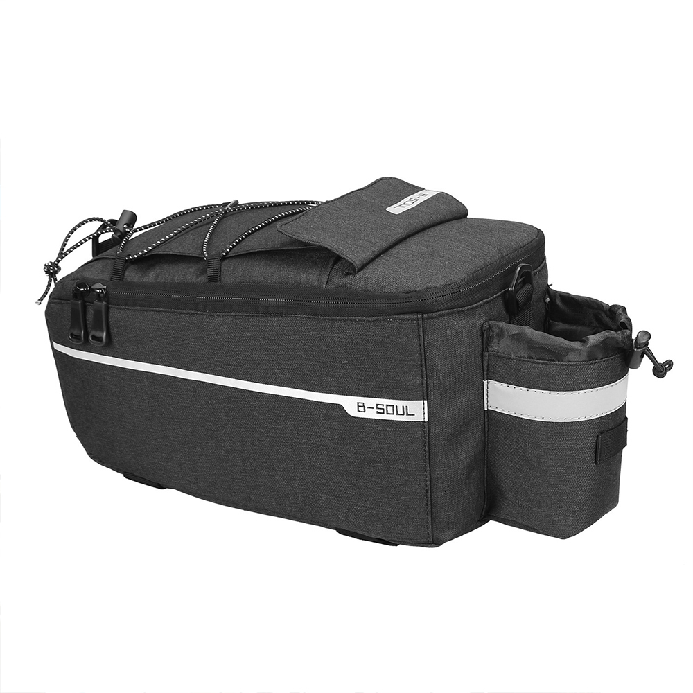 Panniers Bags Bicycle 13L Bag Bike Rear ket Waterproof Pannier Trunk Back Rack Seat Cycling Luggage Shoulder Handbag 230525