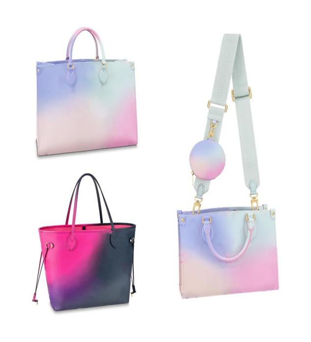 Top quality OnTheGo Tote bag designers Handbag charming Shoulder Bags womens Purse embossing letter Glamour gradient colour real l1960273, Grape
Top quality OnTheGo Tote bag designers Handbag charming Shoulder Bags womens Purse embossing letter Glamour gradient colour real l1960273, Grape