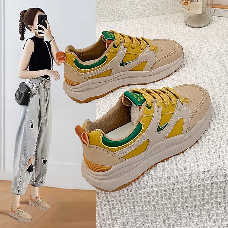 Dress Shoes Daddy Female 2023 Spring Korean Version Of Students Platform Increase Leisure Sports Women's, Picture shown
Dress Shoes Daddy Female 2023 Spring Korean Version Of Students Platform Increase Leisure Sports Women's, Picture shown