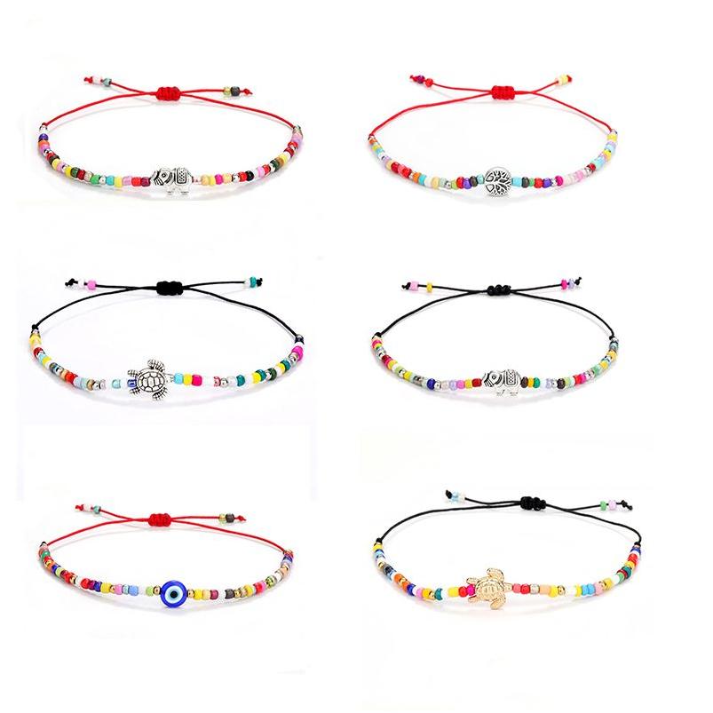 Charm Bracelets Evil Blue Eye Bracelet Sead Bead Lucky Bohemian Animal Turtle Eyes Adjustable Rope Chain Jewelry Drop Delivery Dhbgu
Charm Bracelets Evil Blue Eye Bracelet Sead Bead Lucky Bohemian Animal Turtle Eyes Adjustable Rope Chain Jewelry Drop Delivery Dhbgu