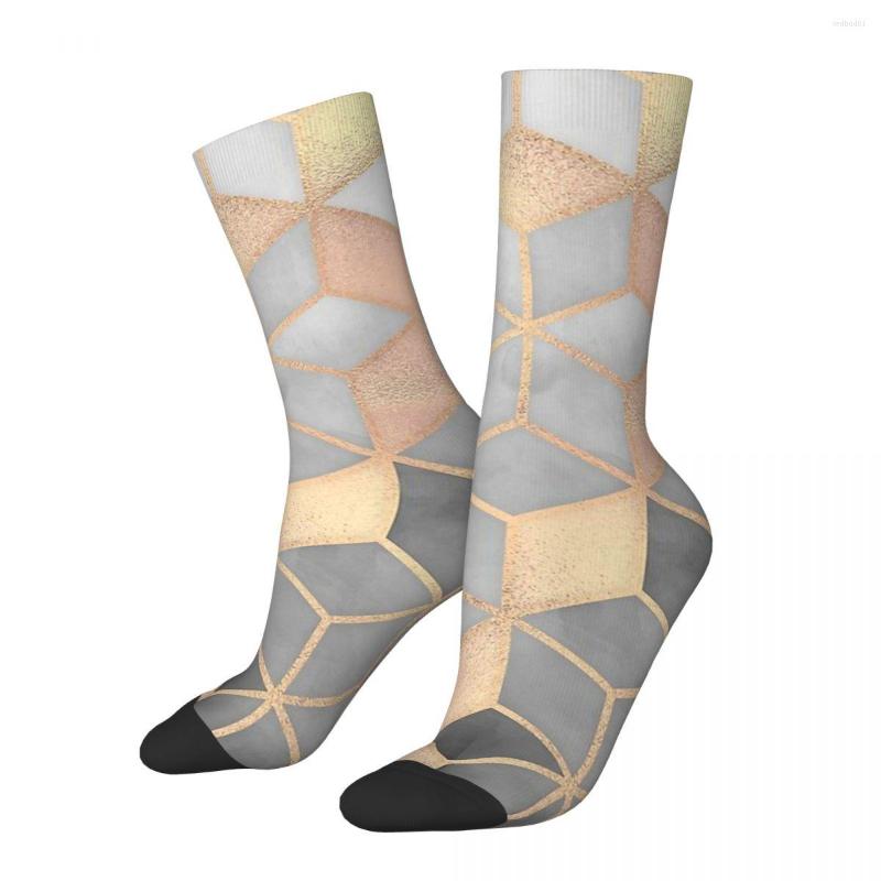 Men's Socks Funny Happy Men's Gold Grey Gradient Cube Art Print Vintage Harajuku Design Novelty Seamless Crew Crazy Sock Printed, White
Men's Socks Funny Happy Men's Gold Grey Gradient Cube Art Print Vintage Harajuku Design Novelty Seamless Crew Crazy Sock Printed, White