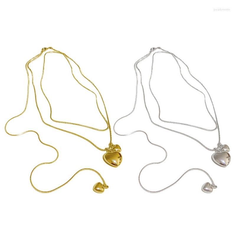 Chains Simple Love Heart Aesthetic Necklace Fashion Clavicle Chain Women Girls Wedding Jewelry Party Birthday Gift
Chains Simple Love Heart Aesthetic Necklace Fashion Clavicle Chain Women Girls Wedding Jewelry Party Birthday Gift