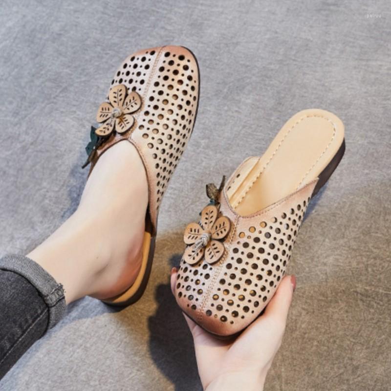 Slippers Johnature Retro Hollow-out Round Toe Flower Flat Summer 2023 Genuine Leather Outdoor Beach Slides Women Shoes, Beige
Slippers Johnature Retro Hollow-out Round Toe Flower Flat Summer 2023 Genuine Leather Outdoor Beach Slides Women Shoes, Beige