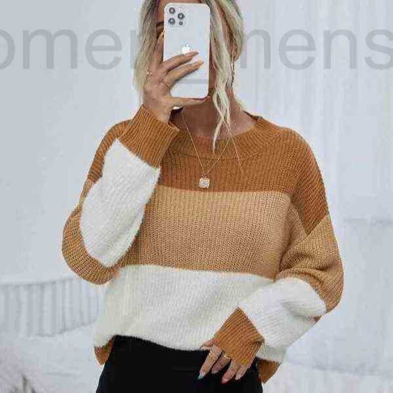 Women's Sweaters designer Autumn and winter new women's 0 quality color mating swter long slve round neck Pulr Swter 1DNO, Color panel
Women's Sweaters designer Autumn and winter new women's 0 quality color mating swter long slve round neck Pulr Swter 1DNO, Color panel