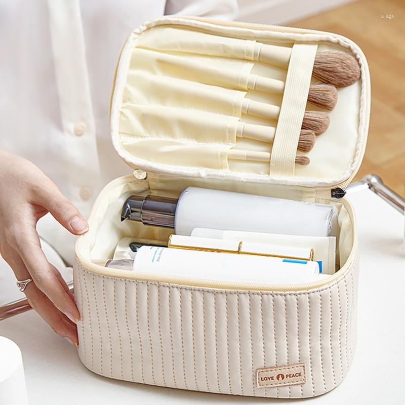 Cosmetic Bags Large Capacity Women Makeup Organizer Girls Retro Make Up Case Storage Pouch Travel Bathroom Washbag Toiletry Kit, Pink
Cosmetic Bags Large Capacity Women Makeup Organizer Girls Retro Make Up Case Storage Pouch Travel Bathroom Washbag Toiletry Kit, Pink