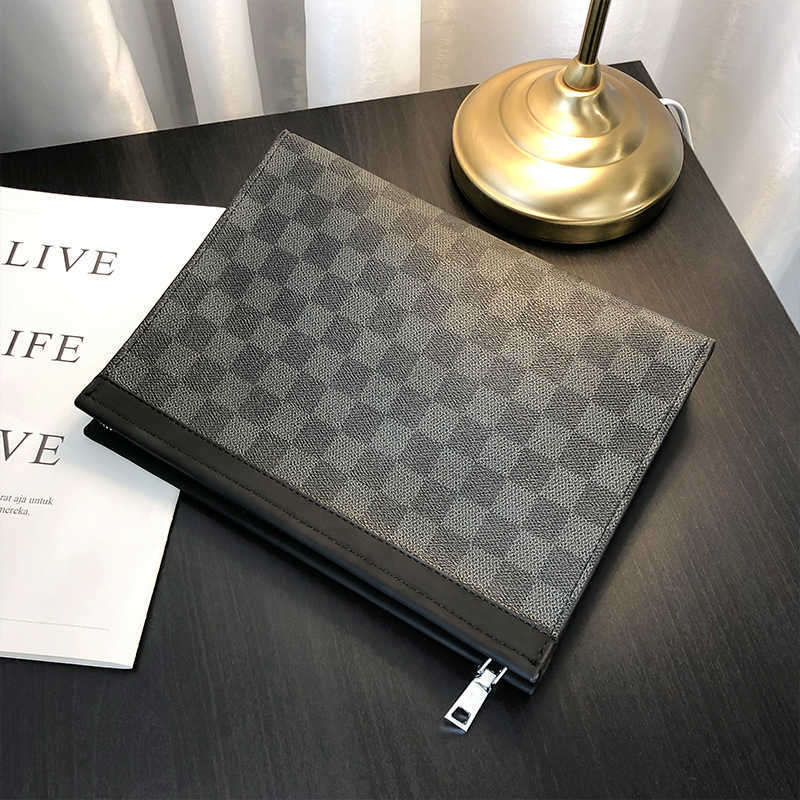 Fashion simple leather iPad hand bag fashion business leisure envelope bag high capacity hand bag Korean men's bag 230526, Black-
Fashion simple leather iPad hand bag fashion business leisure envelope bag high capacity hand bag Korean men's bag 230526, Black-