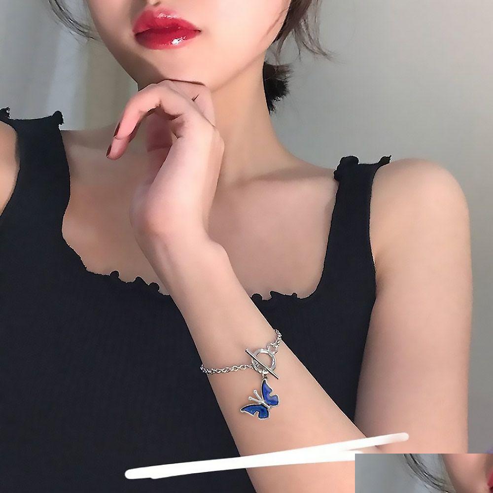 Chokers Fashion Butterfly Necklace Temperature Control Color New Blue Pendant For Women Girls Drop Delivery Jewelry Necklaces Pendant Dhefq
Chokers Fashion Butterfly Necklace Temperature Control Color New Blue Pendant For Women Girls Drop Delivery Jewelry Necklaces Pendant Dhefq