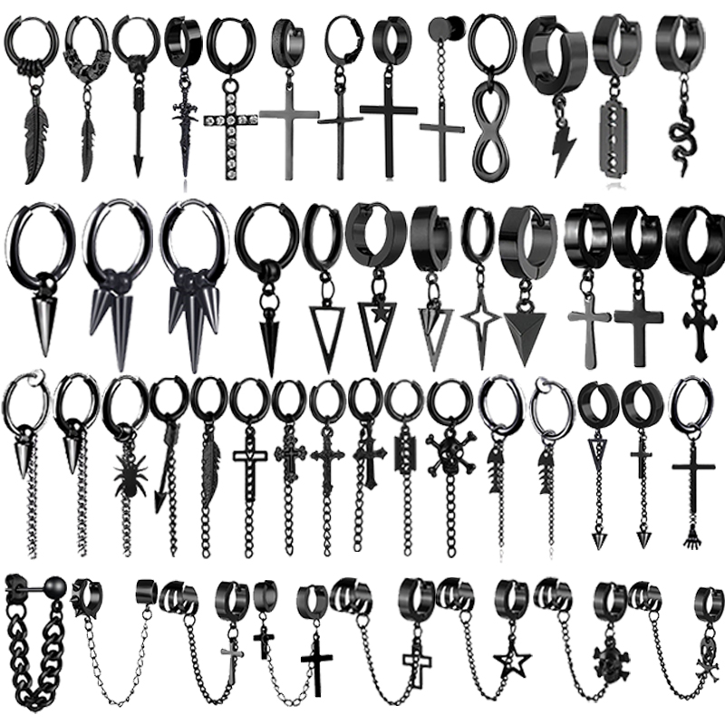 Fashion Punk Black Arrow Stainless Steel Drop Earrings For Women Men Gothic Street Pop Hip Hop Ear Jewelry Statement
Fashion Punk Black Arrow Stainless Steel Drop Earrings For Women Men Gothic Street Pop Hip Hop Ear Jewelry Statement