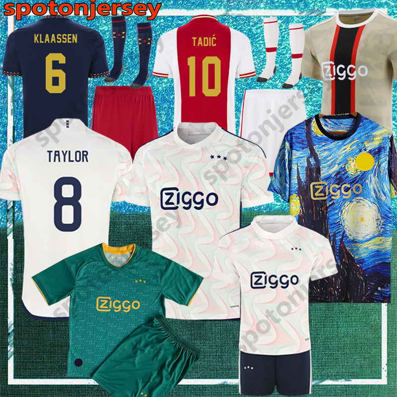 TADIC 23 24 Soccer Jerseys BASSEY BERGHUIS Third black Kit KLAASSEN BERGWIJN MARLEY 2023 2024 away football shirts men kids uniforms CRUYFF KUDUS AJAXS, Player
TADIC 23 24 Soccer Jerseys BASSEY BERGHUIS Third black Kit KLAASSEN BERGWIJN MARLEY 2023 2024 away football shirts men kids uniforms CRUYFF KUDUS AJAXS, Player