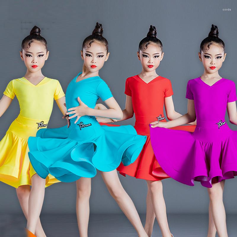 Stage Wear Children Latin Dance Performance Costumes Tops Skirts Split Suit Ballroom Competition Practice Dresses SL5255, Picture shown
Stage Wear Children Latin Dance Performance Costumes Tops Skirts Split Suit Ballroom Competition Practice Dresses SL5255, Picture shown