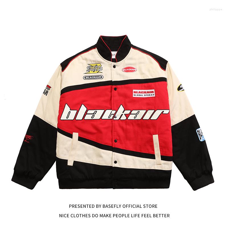 Men's Jackets Spring Autumn Racing Embroidery Good Quality Motorcycle Men Baseball Bomber Jacket Unisex Women Varsity Coat Couple High, Blue
Men's Jackets Spring Autumn Racing Embroidery Good Quality Motorcycle Men Baseball Bomber Jacket Unisex Women Varsity Coat Couple High, Blue