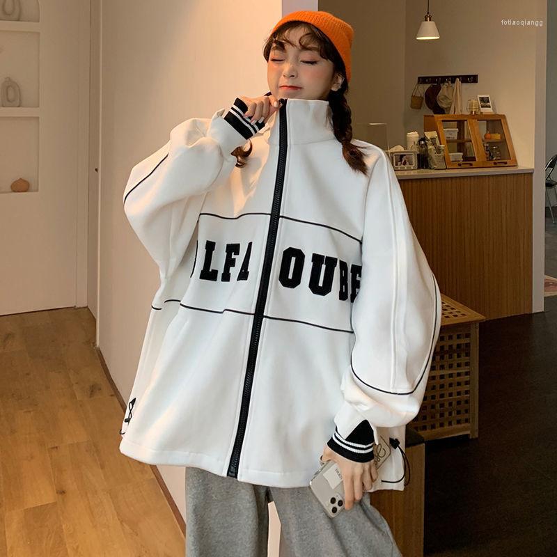 Women's Hoodies Women Sweatshirt Jacket Casual Loose Vintage Streetwear Harajuku Long Sleeve Zipper Oversize Korean Style Top, Black
Women's Hoodies Women Sweatshirt Jacket Casual Loose Vintage Streetwear Harajuku Long Sleeve Zipper Oversize Korean Style Top, Black