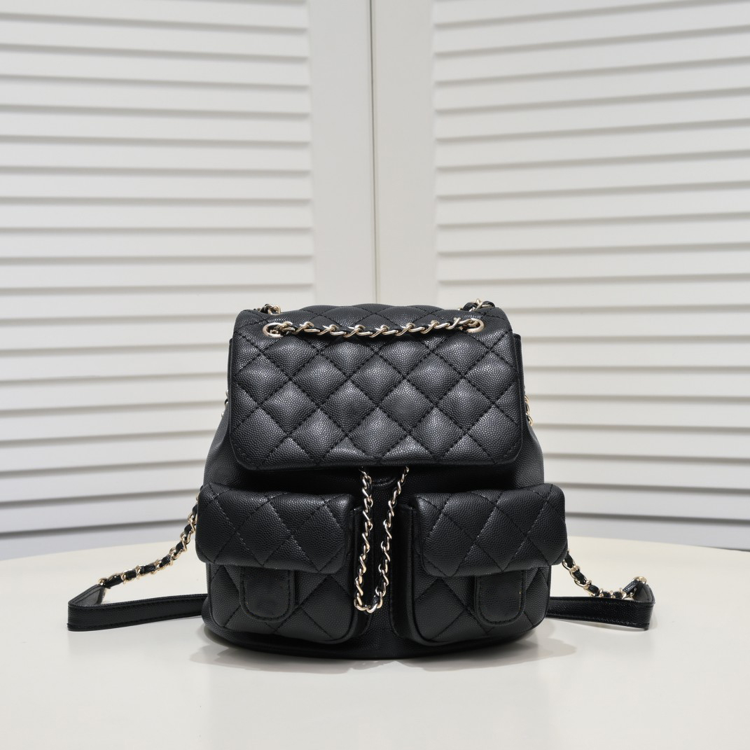 Designer Mini Backpack Designer Women Mini Backpack Classic Double Chain Shoulder Gold Bag Real Leather Clutch Handbag With Caviar cowhide shoulder bag, Color 6
Designer Mini Backpack Designer Women Mini Backpack Classic Double Chain Shoulder Gold Bag Real Leather Clutch Handbag With Caviar cowhide shoulder bag, Color 6