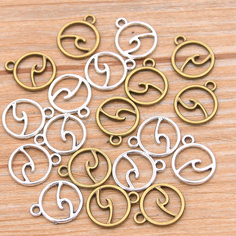 50PCS 11X14mm 2 Color Hollow Round Waves Charms Both Hands Pendant Jewelry Metal Alloy DIY Necklace Bracelet Earrings Marking
50PCS 11X14mm 2 Color Hollow Round Waves Charms Both Hands Pendant Jewelry Metal Alloy DIY Necklace Bracelet Earrings Marking