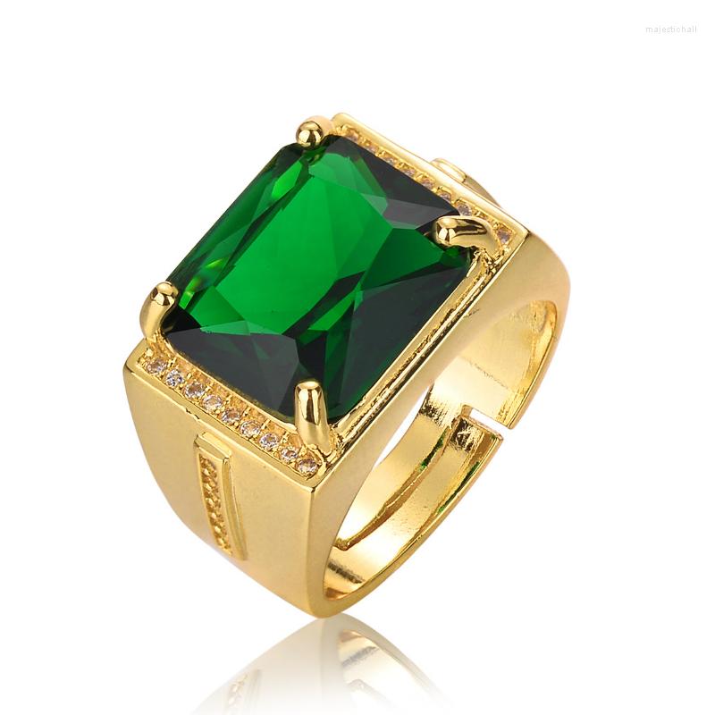 Cluster Rings Square Green Crystal Emerald Gemstones Diamonds For Men Filled Bague Jewelry Fashion Bands Finger Accessories
Cluster Rings Square Green Crystal Emerald Gemstones Diamonds For Men Filled Bague Jewelry Fashion Bands Finger Accessories